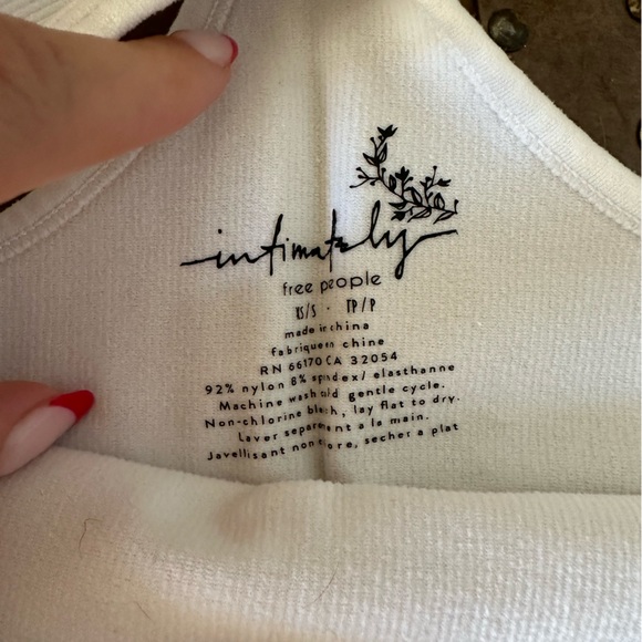 Free People intimately tank top - Picture 2 of 3